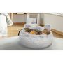 Voir la diapositive 1 : Idomya E. Coussin pour chat avec oreilles diamètre 60 cm gris