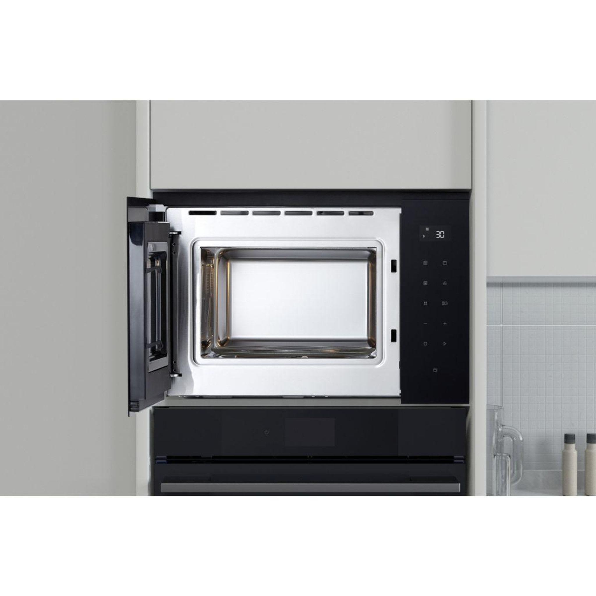Voir la diapositive 3 : LG Micro ondes grill encastrable MGBZ2593F