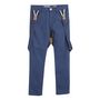 Voir la diapositive 1 : IN EXTENSO Pantalon 5 poches avec bretelles garçon