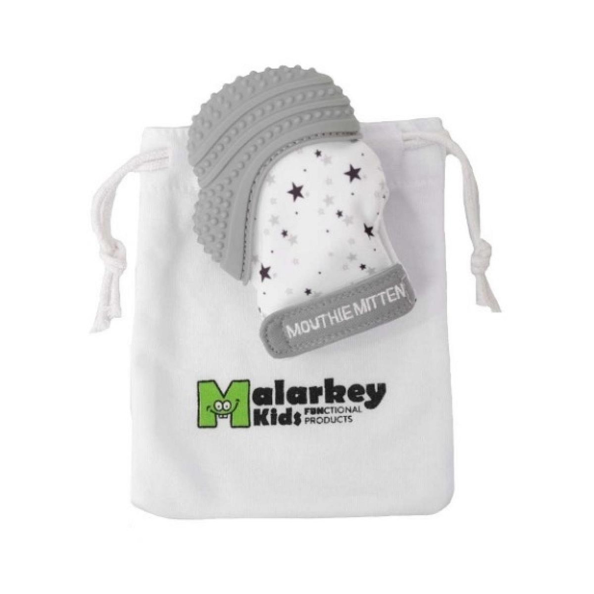 Voir la diapositive 2 : MALARKEY KIDS Mitaine de dentition grise