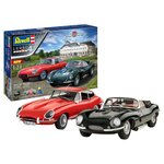 revell maquettes voitures : coffret cadeau jaguar 100ème anniversaire