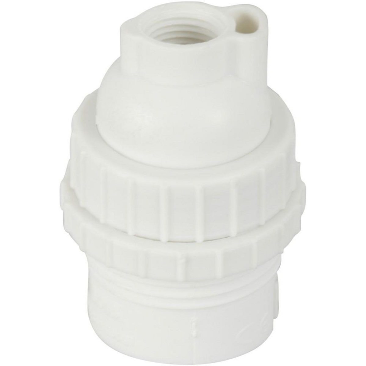 CENTRALE BRICO Douille électrique à vis B22 nylon, blanc