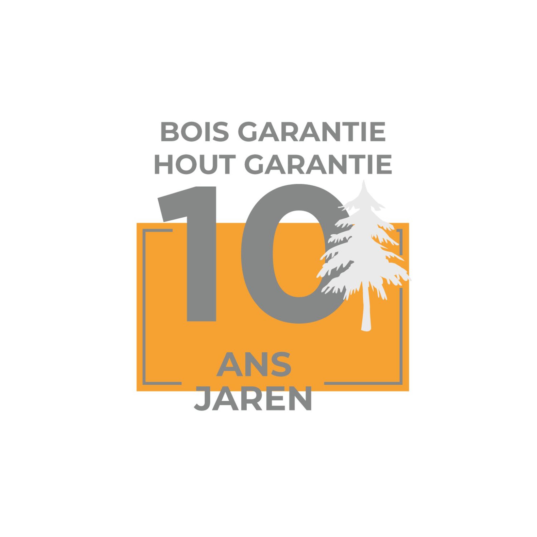Voir la diapositive 8 : GRE Piscine hors sol bois carrée - 305x305x119cm - CARRA 3