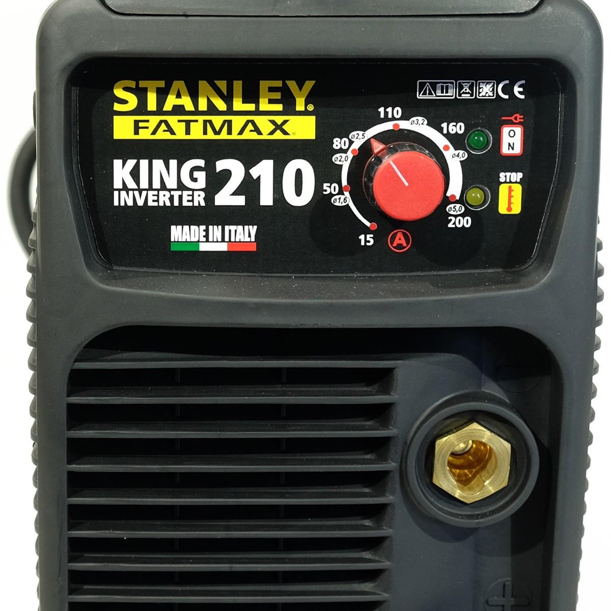 Voir la diapositive 3 : Stanley Poste à souder 200 ampères mma soudage cycle 100% en continu + cagoule de protection automatique 9/13 stanley fatmax