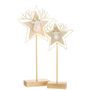 Voir la diapositive 5 : Paris Prix Décoration de Noël à LED  Renne Étoilé  43cm Or