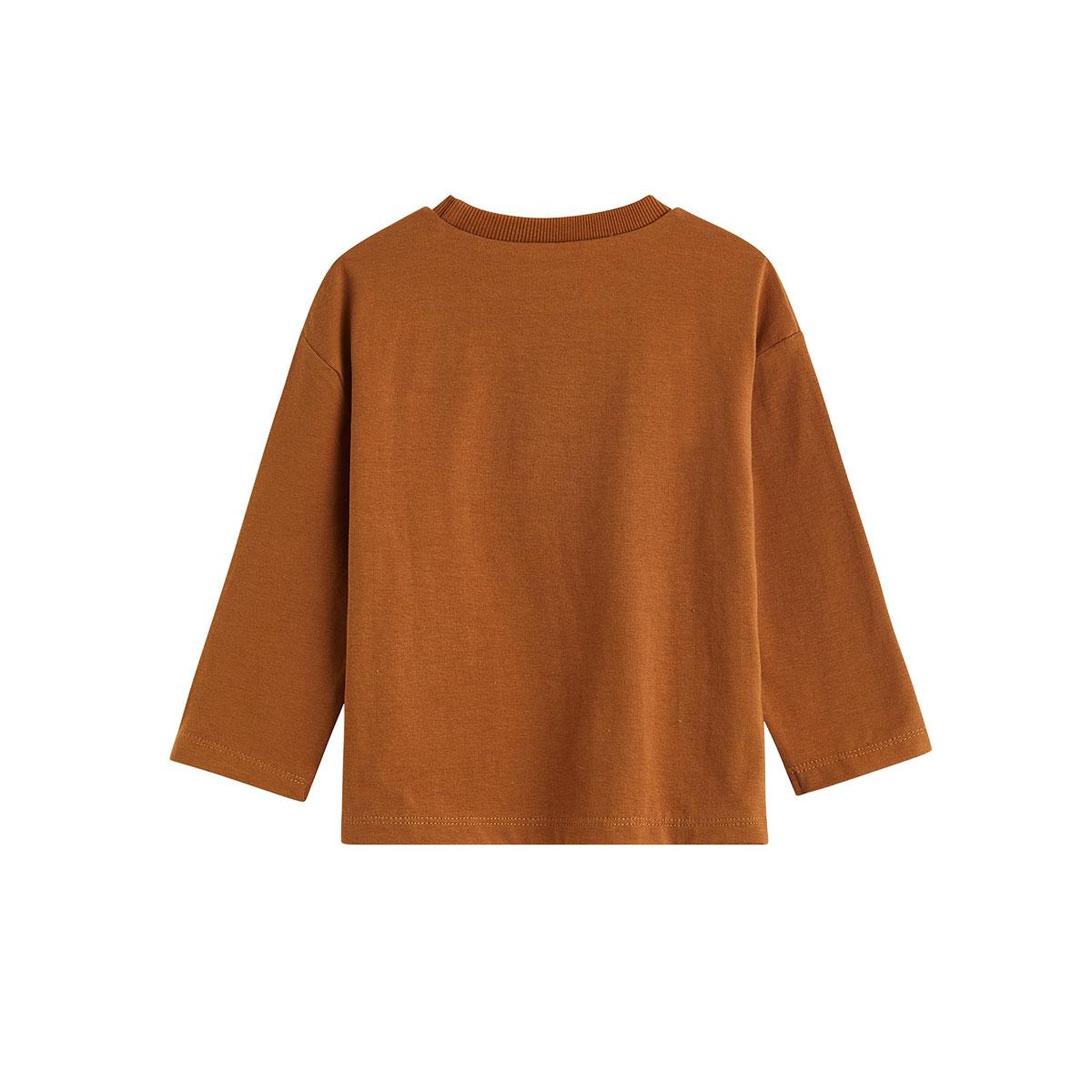 Voir la diapositive 2 : Petit BÃ©guin Lot de 2 t-shirts enfant manches longues ginkgo