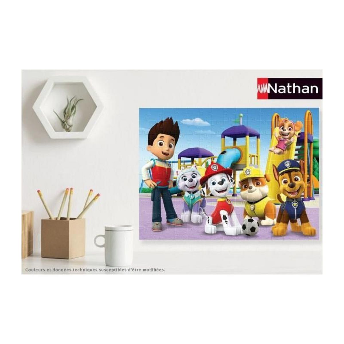 RAVENSBURGER Nathan-PAW PATROL CORE-Puzzle 150 pieces - Chase, Marcus et compagnie / Pat Patrouille-4005556861613-A partir de 7 ans