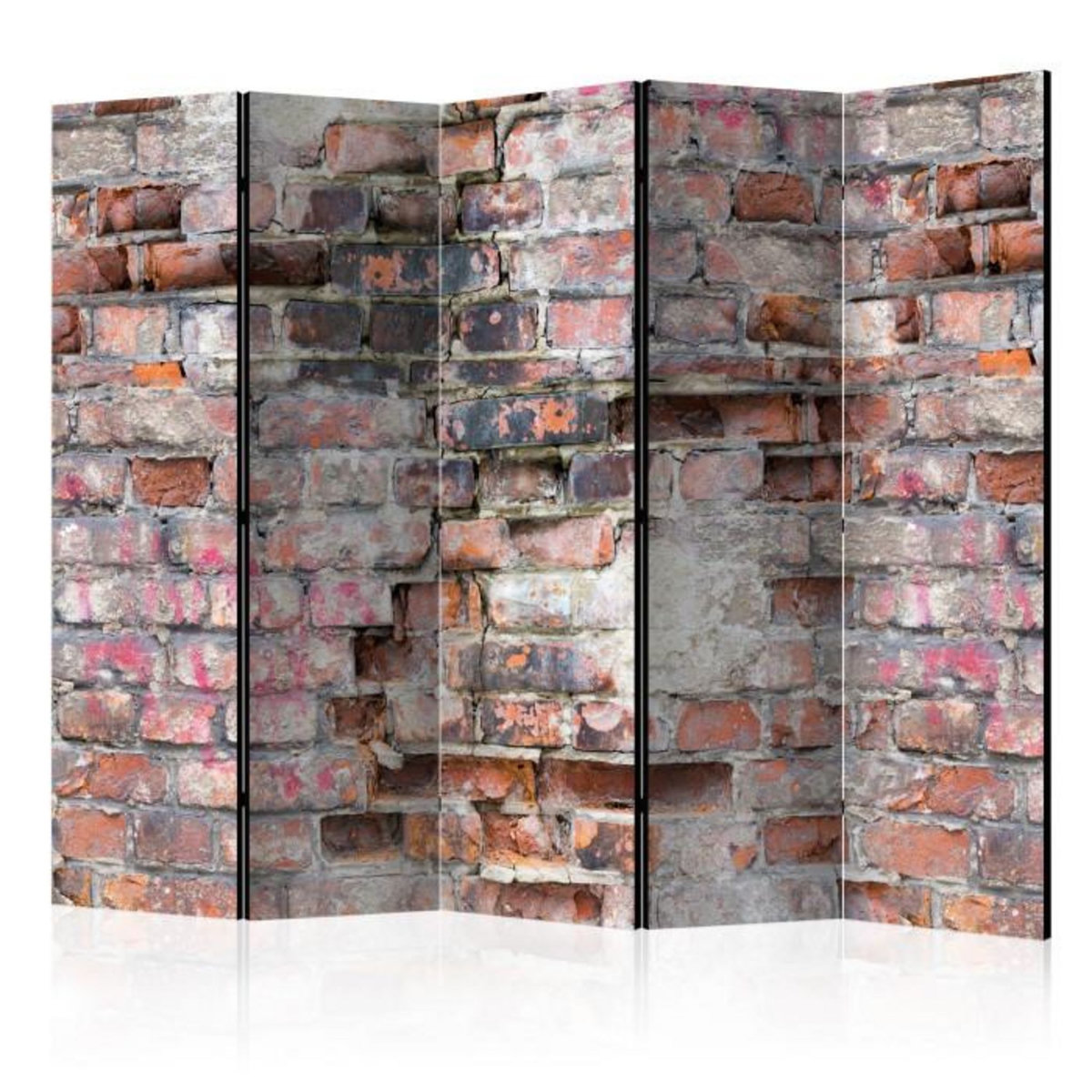 Paris Prix Paravent 5 Volets  Old Wall  172x225cm