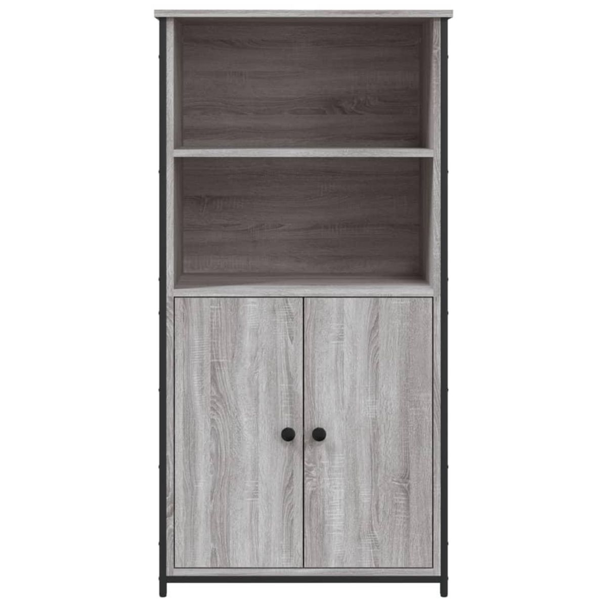 VIDAXL Buffet haut sonoma gris 62x36x121,5 cm bois d'ingenierie
