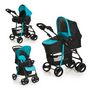 Voir la diapositive 2 : HAUCK Pousette combiné trio Shopper slx trio set - Bleu & noir