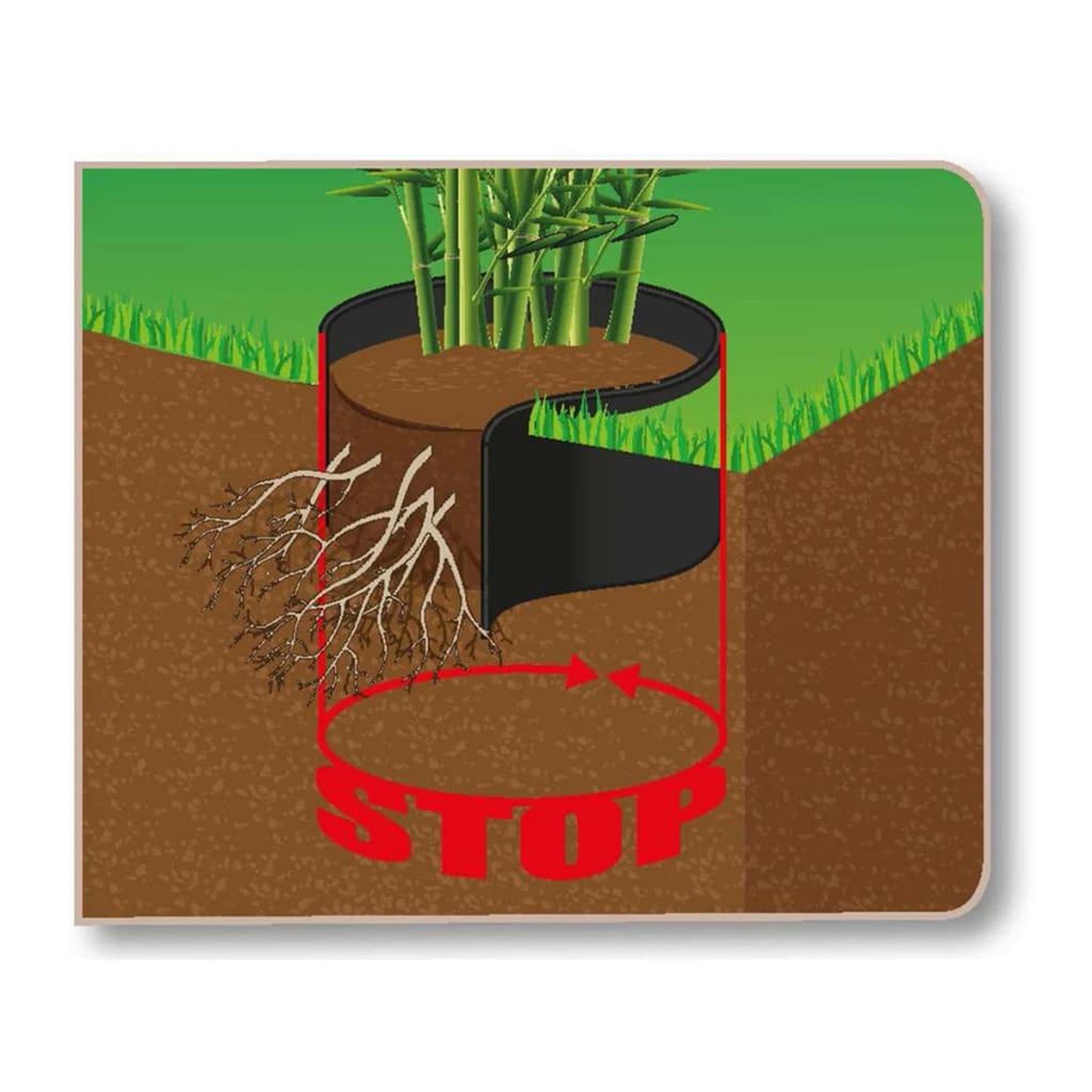 Voir la diapositive 4 : NATURE Nature Bache anti-racines 0,7x5 m PEHD Noir 6030227