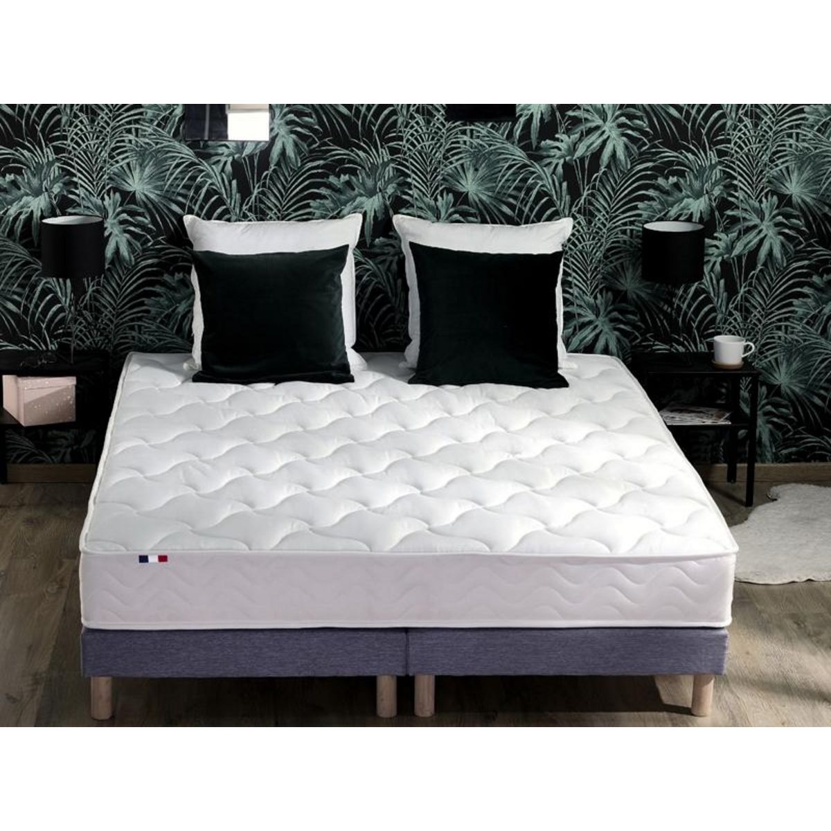 Matelas ressorts ensachés 160x200 cm CANTATE