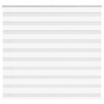 VIDAXL Store zebre blanc 160x150 cm largeur du tissu 155,9cm polyester