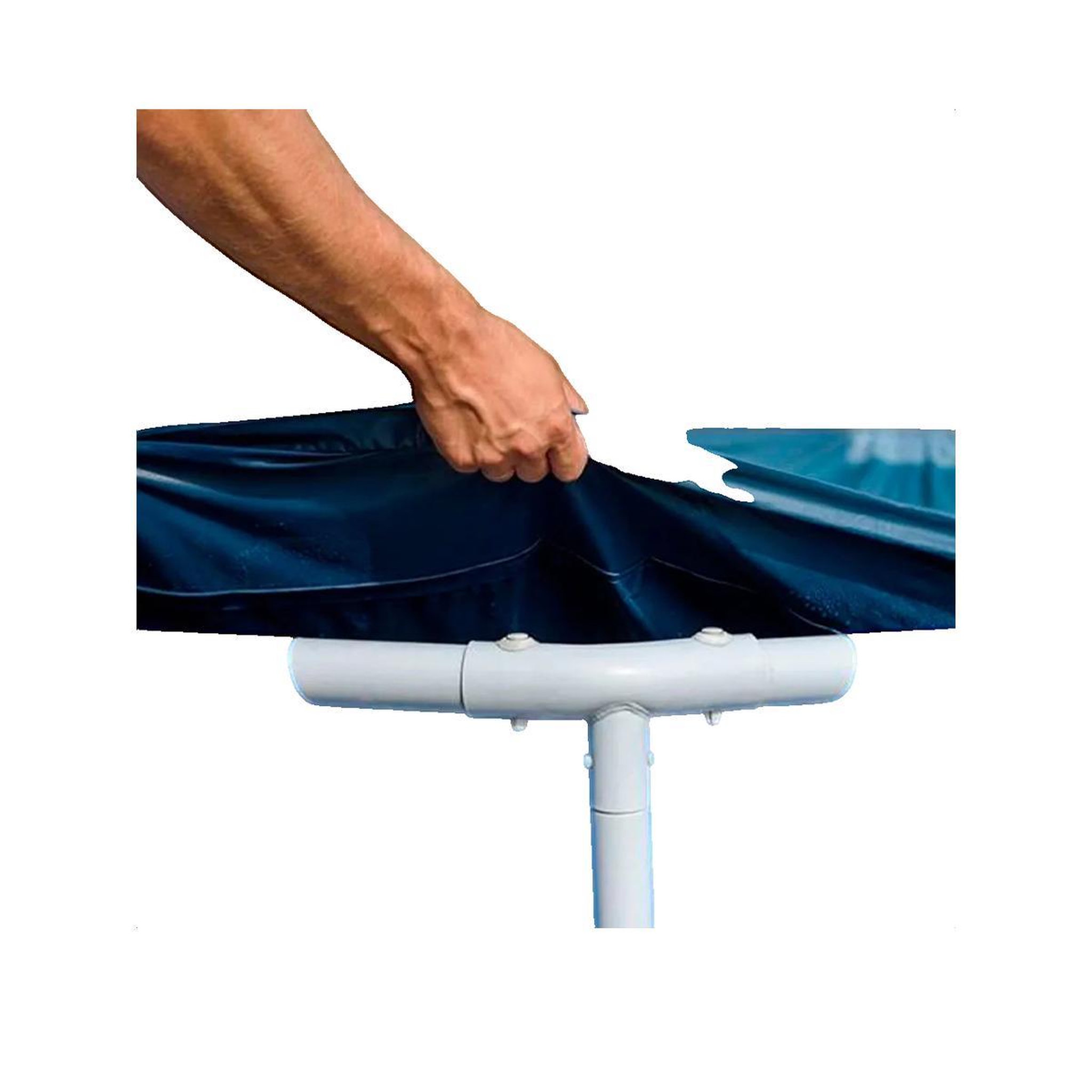 Voir la diapositive 3 : INTEX Bâche de protection pour piscine tubulaire rectangulaire 2,60 x 1,60 m - Intex