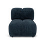 Voir la diapositive 1 : LISA DESIGN Grace - module d'assise en velours texturé