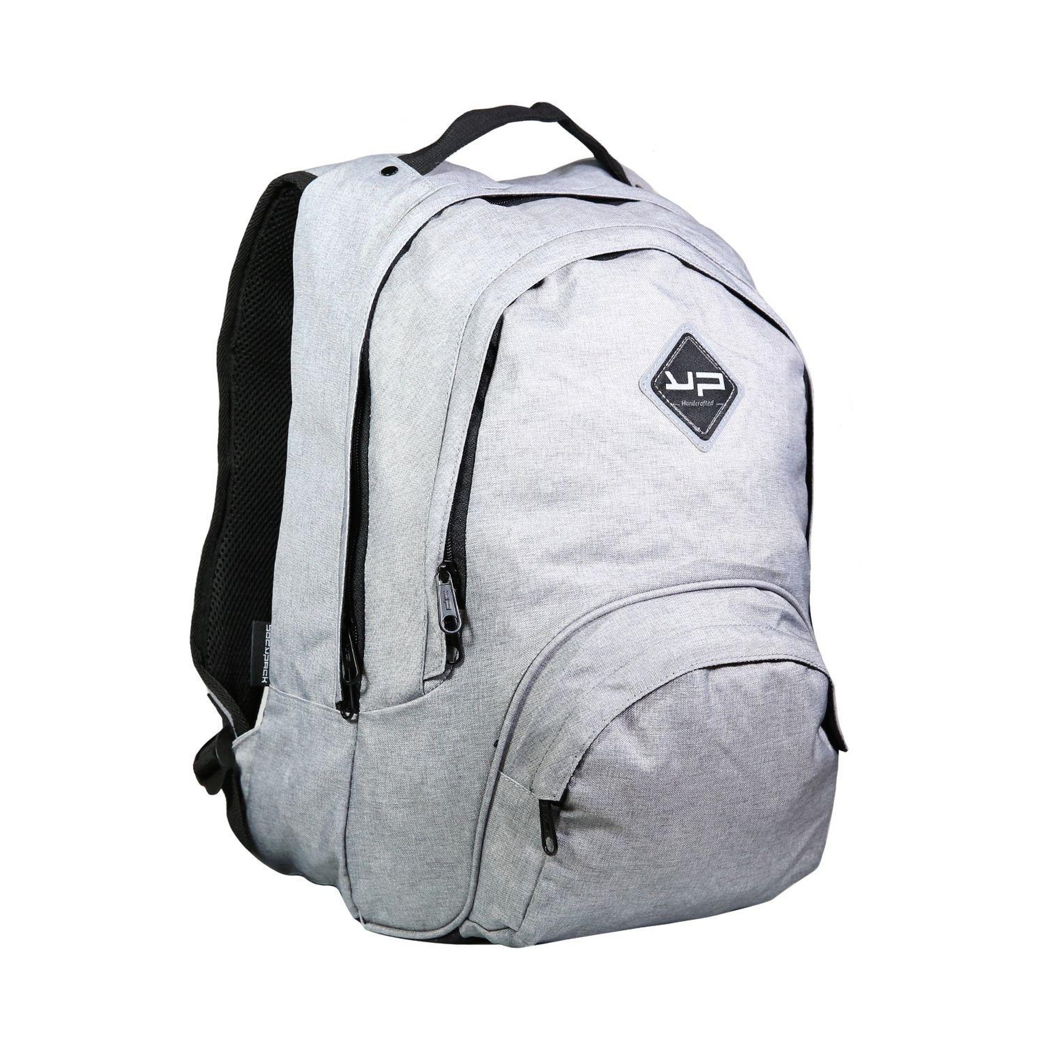 Voir la diapositive 2 : BODYPACK BODYPACK Sac à dos recyclé Gris Intégral 2 comps