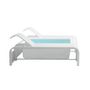 Voir la diapositive 8 : Piscine avec 2 transats intégrés 2,82 x 2,19 x 0,60m MARIPOSA