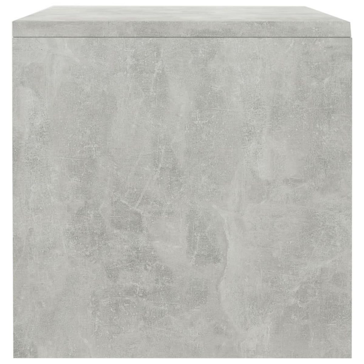 VIDAXL Table de chevet Gris beton 40x30x30 cm Bois ingenierie