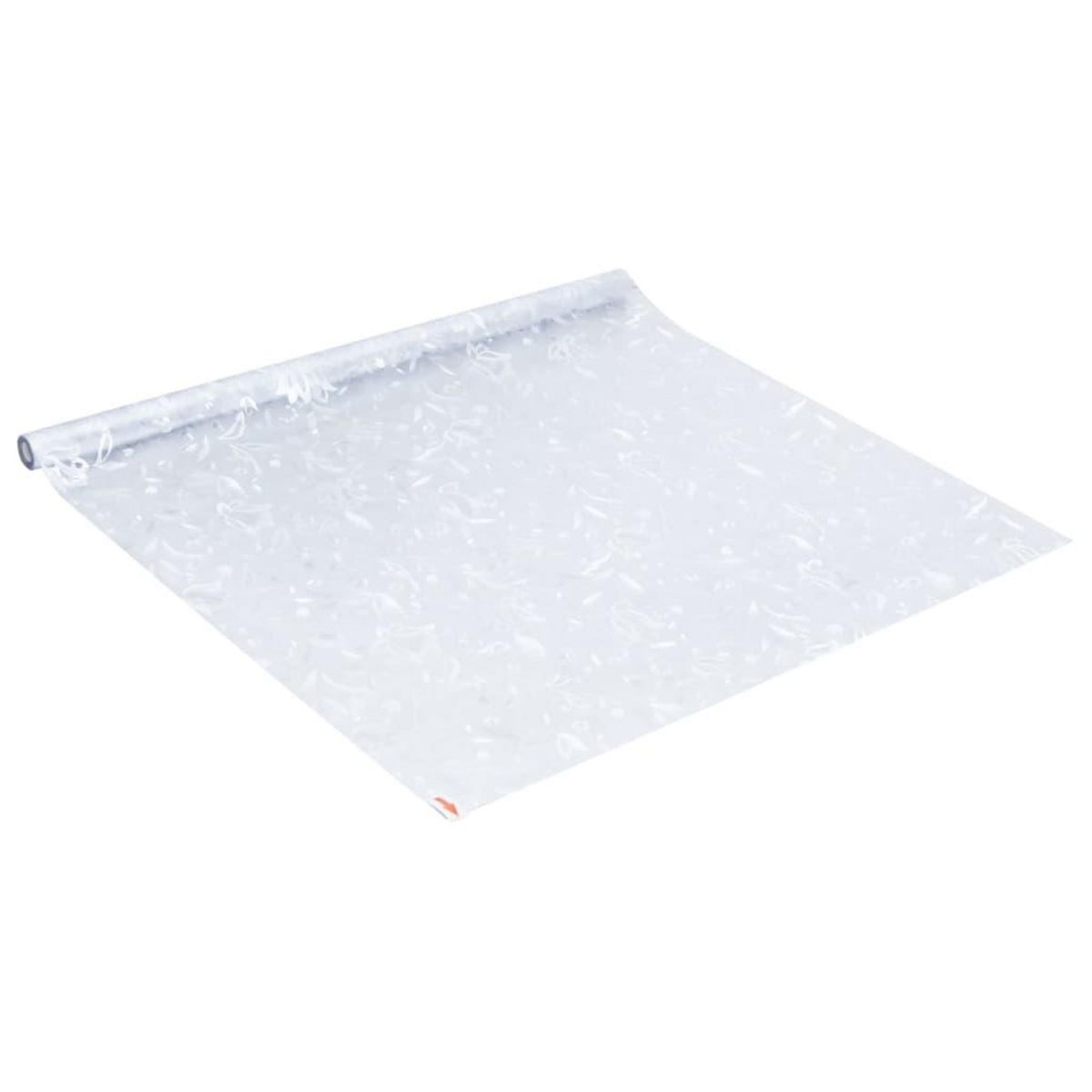 VIDAXL Film pour fenetre depoli motif de fleurs 45x500 cm PVC