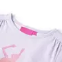 VIDAXL T-shirt enfants a manches longues lilas clair 104