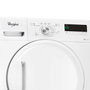 Voir la diapositive 2 : WHIRLPOOL Sèche-linge porte pleine HDLX80311, 8 Kg, Condensation, Pompe à chaleur