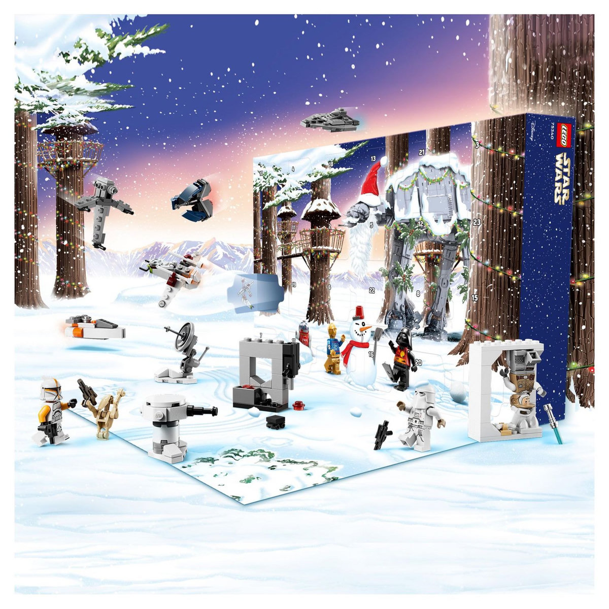 LEGO Star wars 75340 calendrier de l'avent 