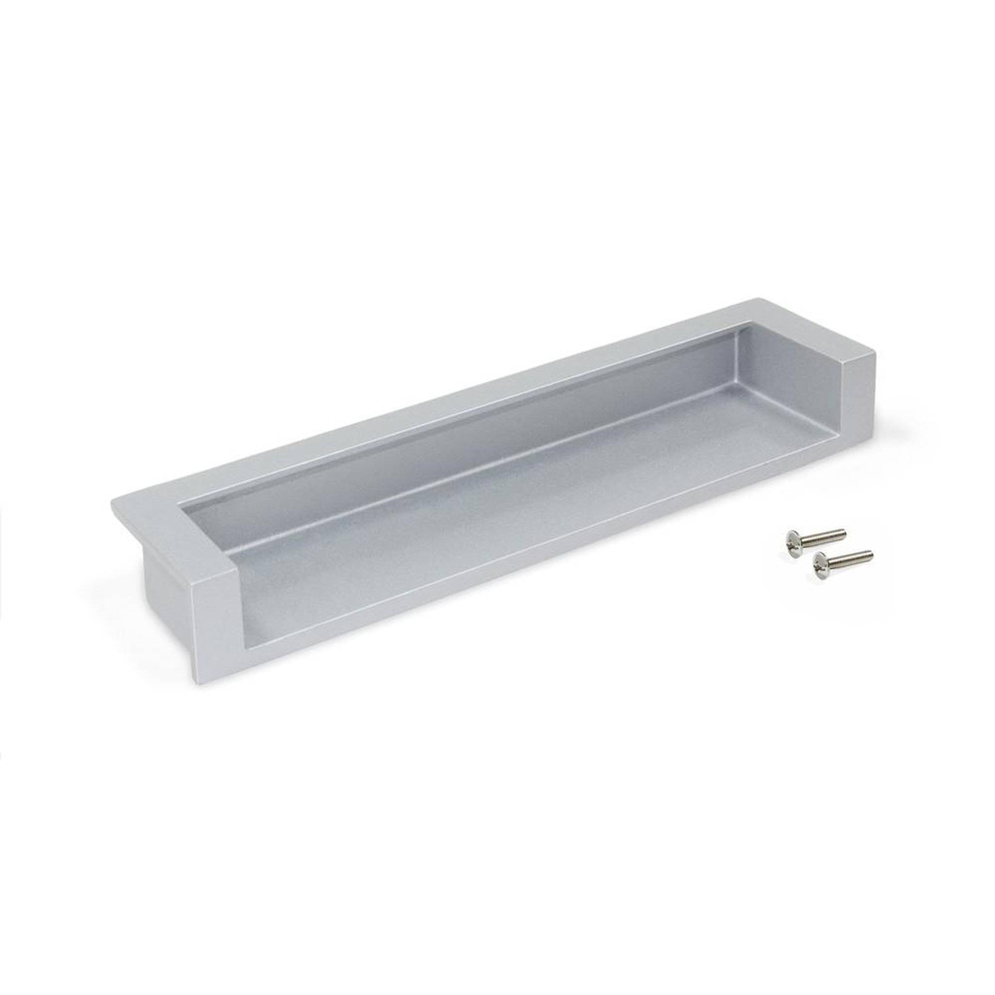EMUCA SRL Lot de 5 poignées pour meubles Bologna- L190mm- Aluminium- Anodisé mat