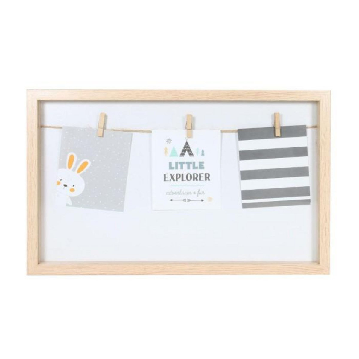 Paris Prix Pêle-Mêle en Bois  Little Explorer  43cm Naturel