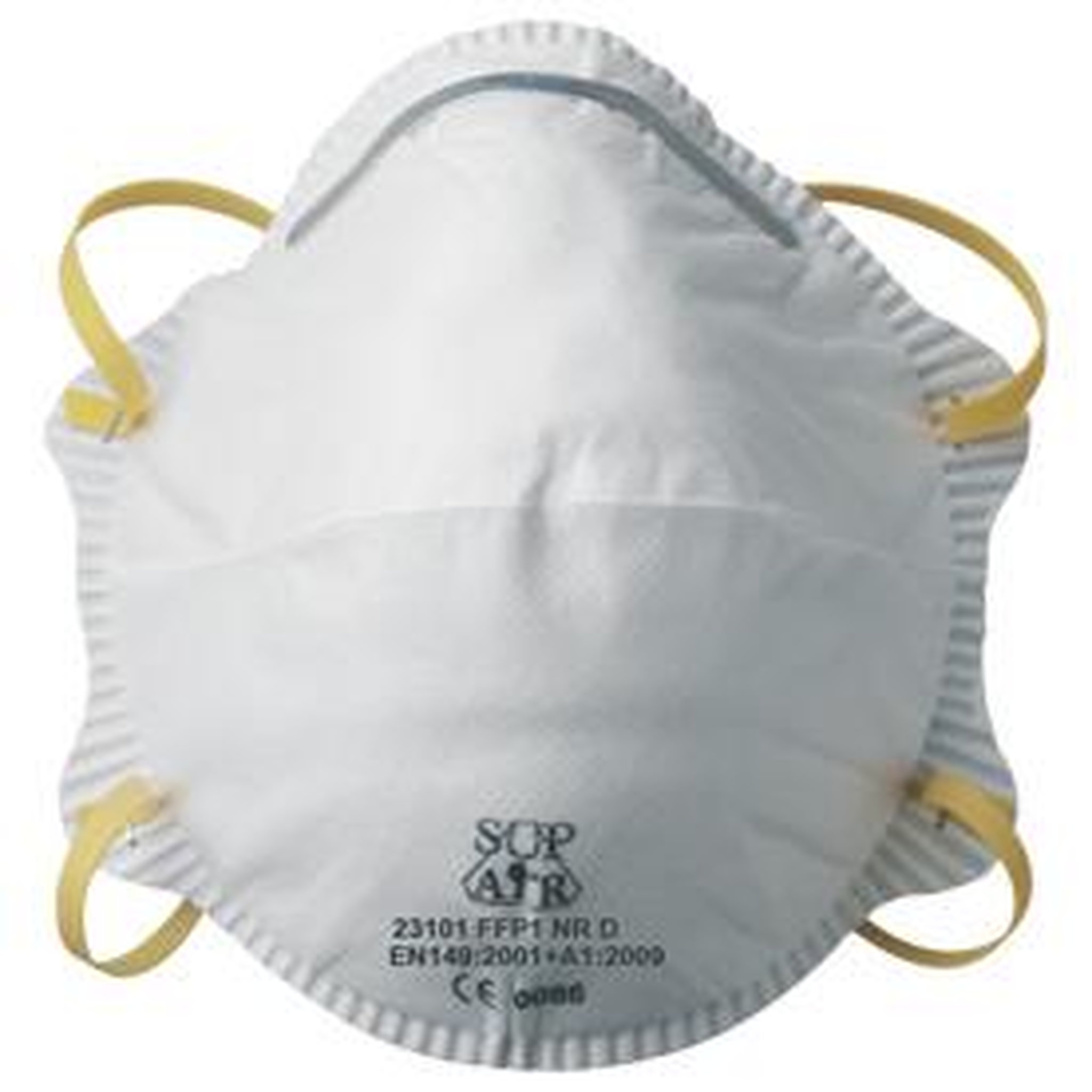 Voir la diapositive 1 : Coverguard Masque poussière-aerosol FFP1  20pcs