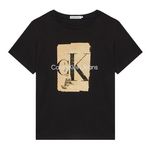 CALVIN KLEIN JEANS T shirt  Garçon Calvin Klein Jeans Second Skin. Coloris disponibles : Noir