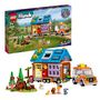 Voir la diapositive 2 : LEGO Friends 41735 La mini maison mobile, Jeu Camping en Forêt avec Voiture Jouet, Mini-Poupées Leo & Liann