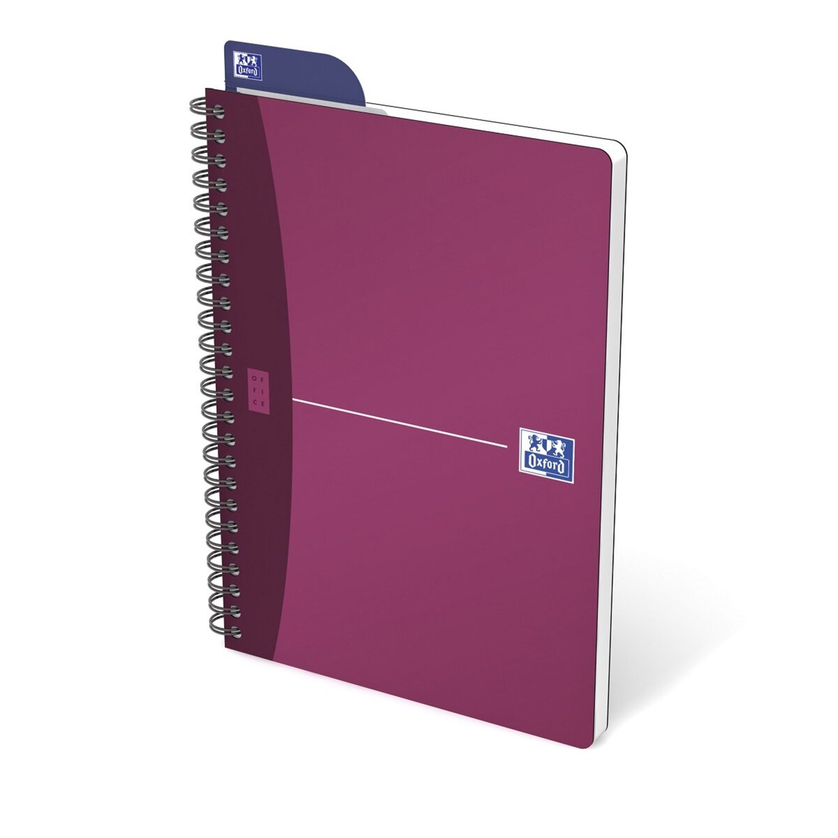 OXFORD Cahier adulte petits carreaux Oxford Urban Mix 148x210mm 100 pages 90g - rose