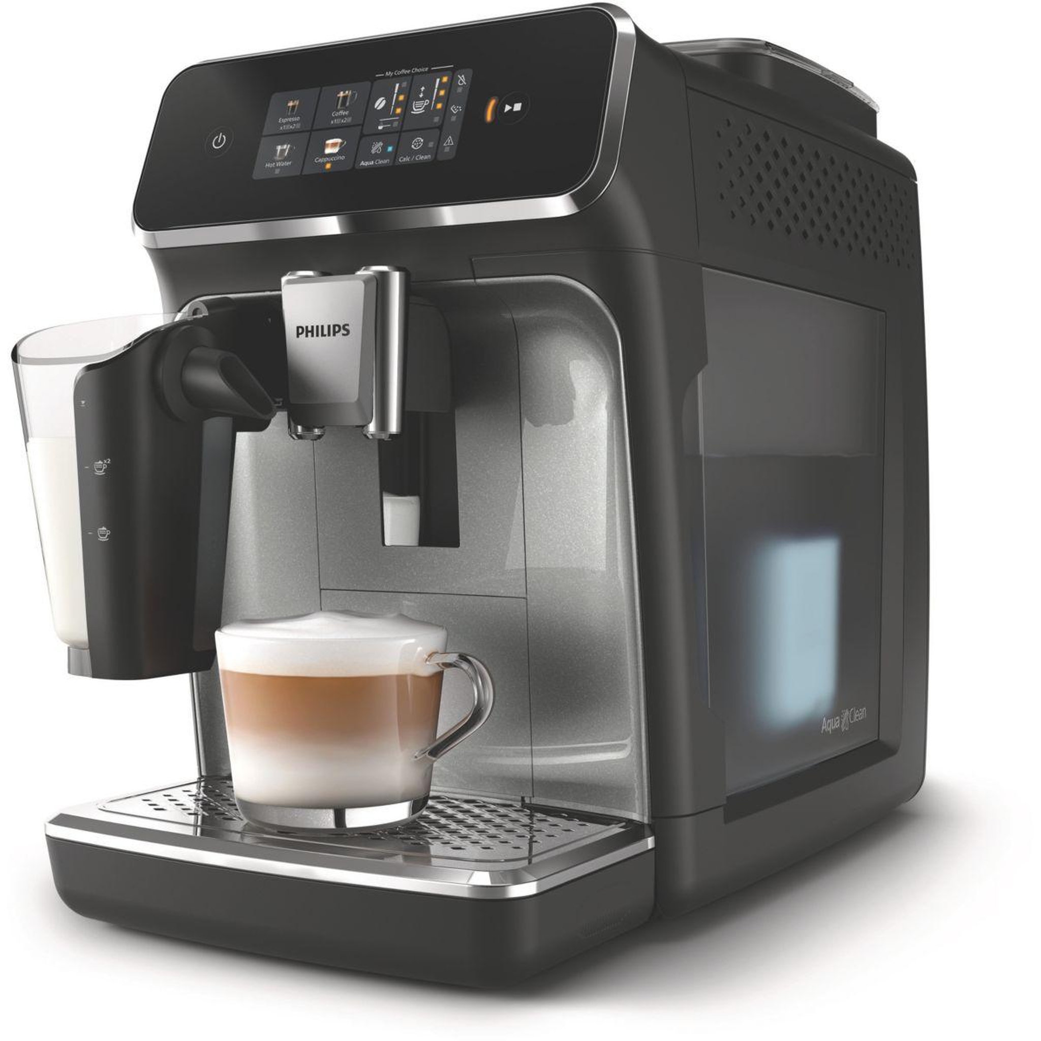 Voir la diapositive 3 : Philips Expresso broyeur ep2334/10 machine à café à grain silent brew série 2300 lattego
