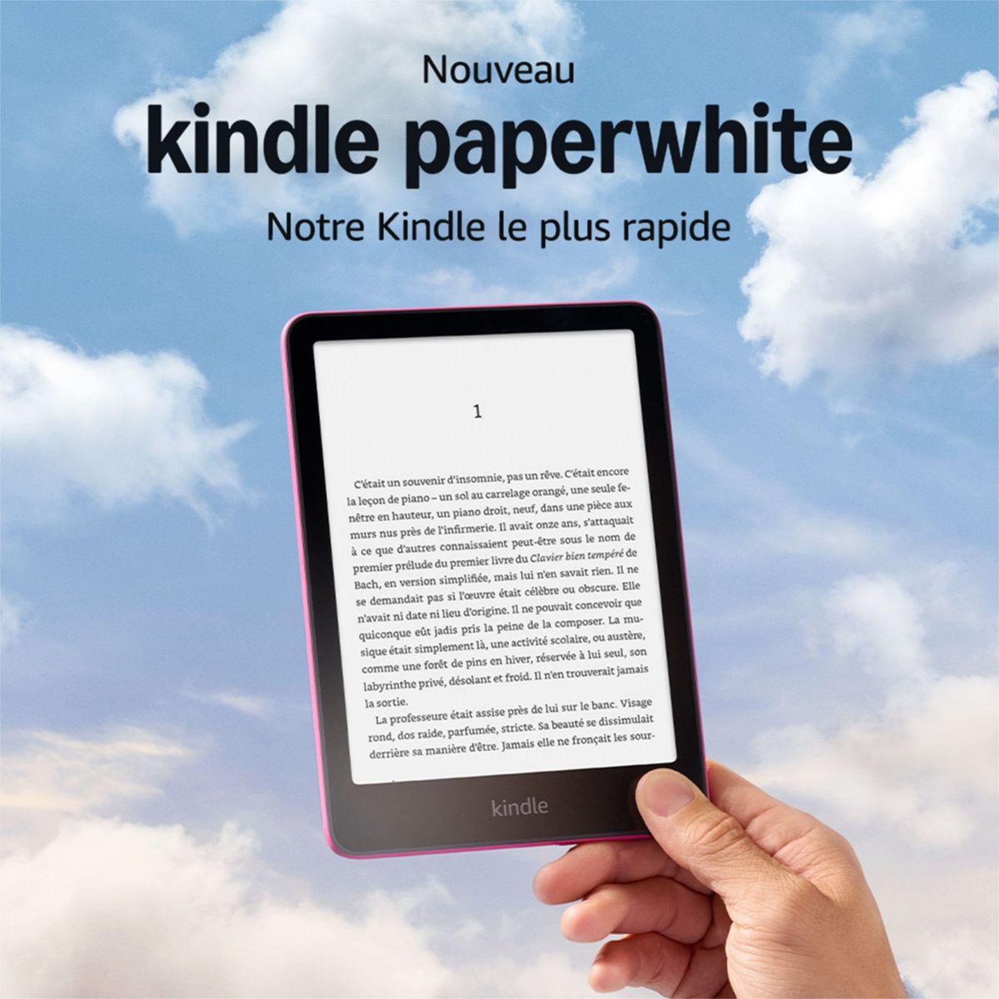 Voir la diapositive 2 : AMAZON Liseuse ebook kindle paperwhite 16 go rose