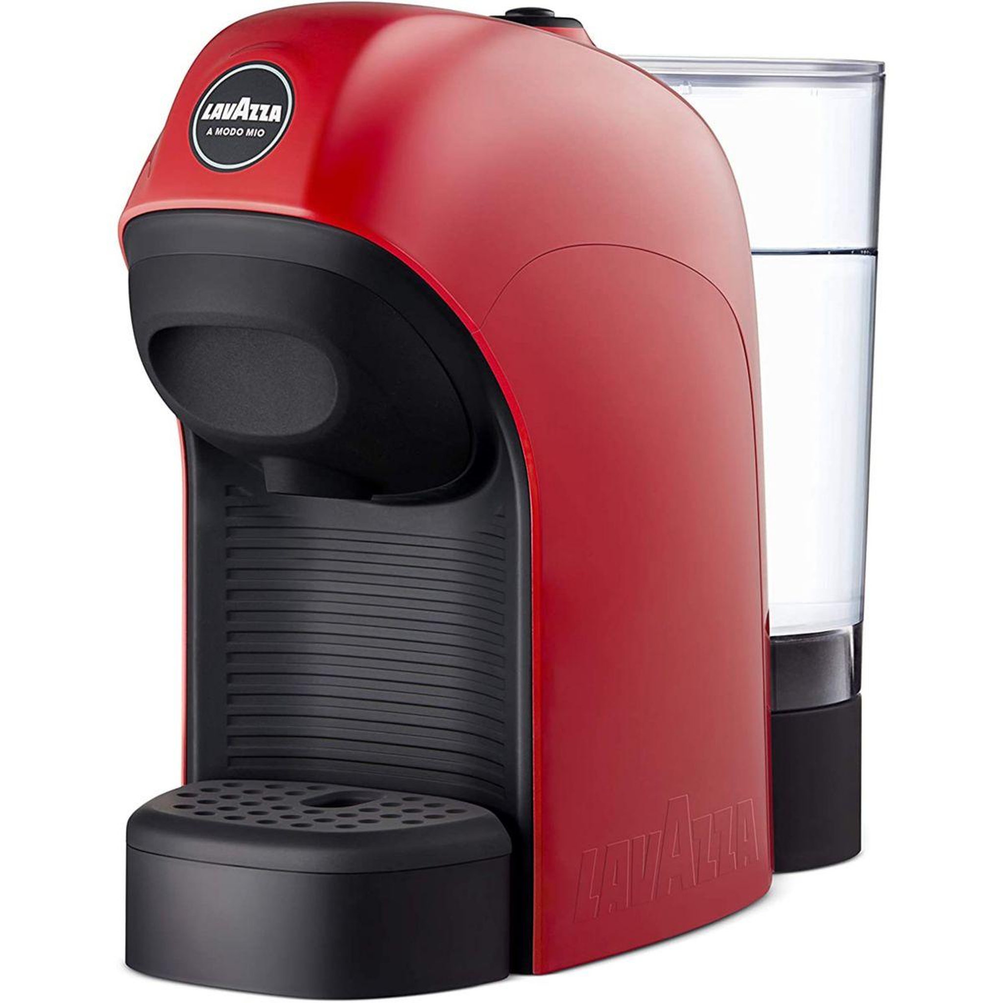 Voir la diapositive 2 : LAVAZZA Cafetière à dosette tiny eco rouge