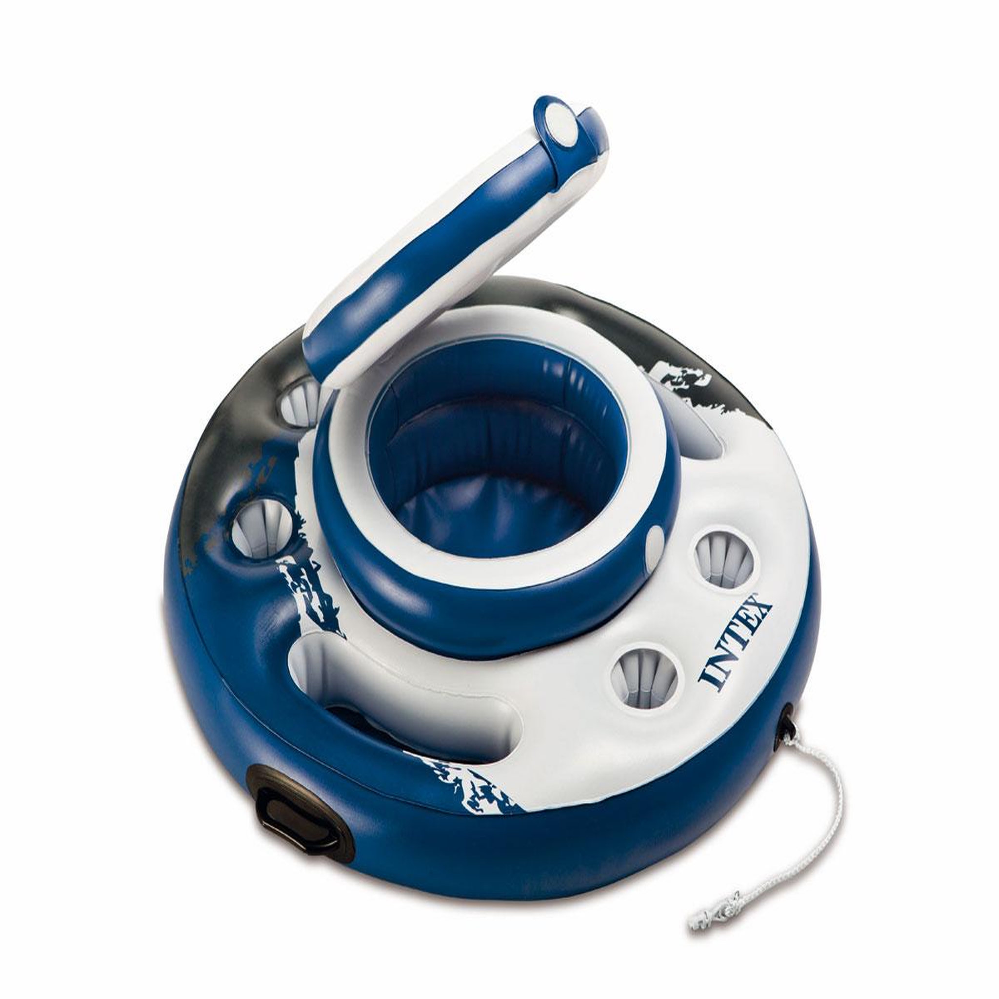 Voir la diapositive 2 : INTEX Glacière gonflable flottante - Intex