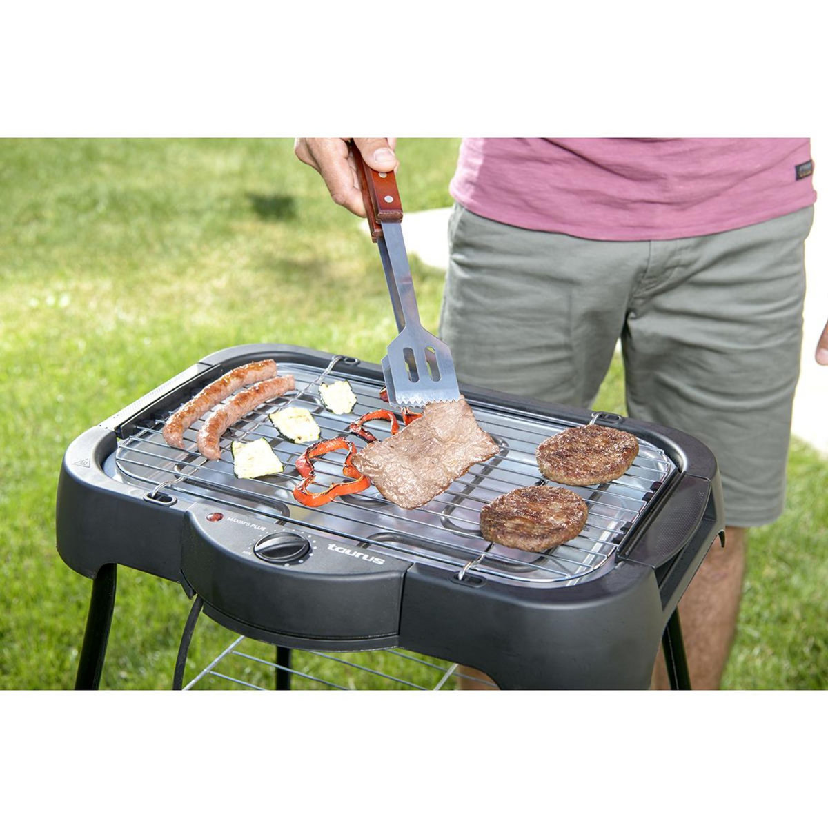 Taurus Barbecue électrique sur pieds 2000w - maxim's plus