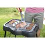 Voir la diapositive 3 : Taurus Barbecue électrique sur pieds 2000w - maxim's plus