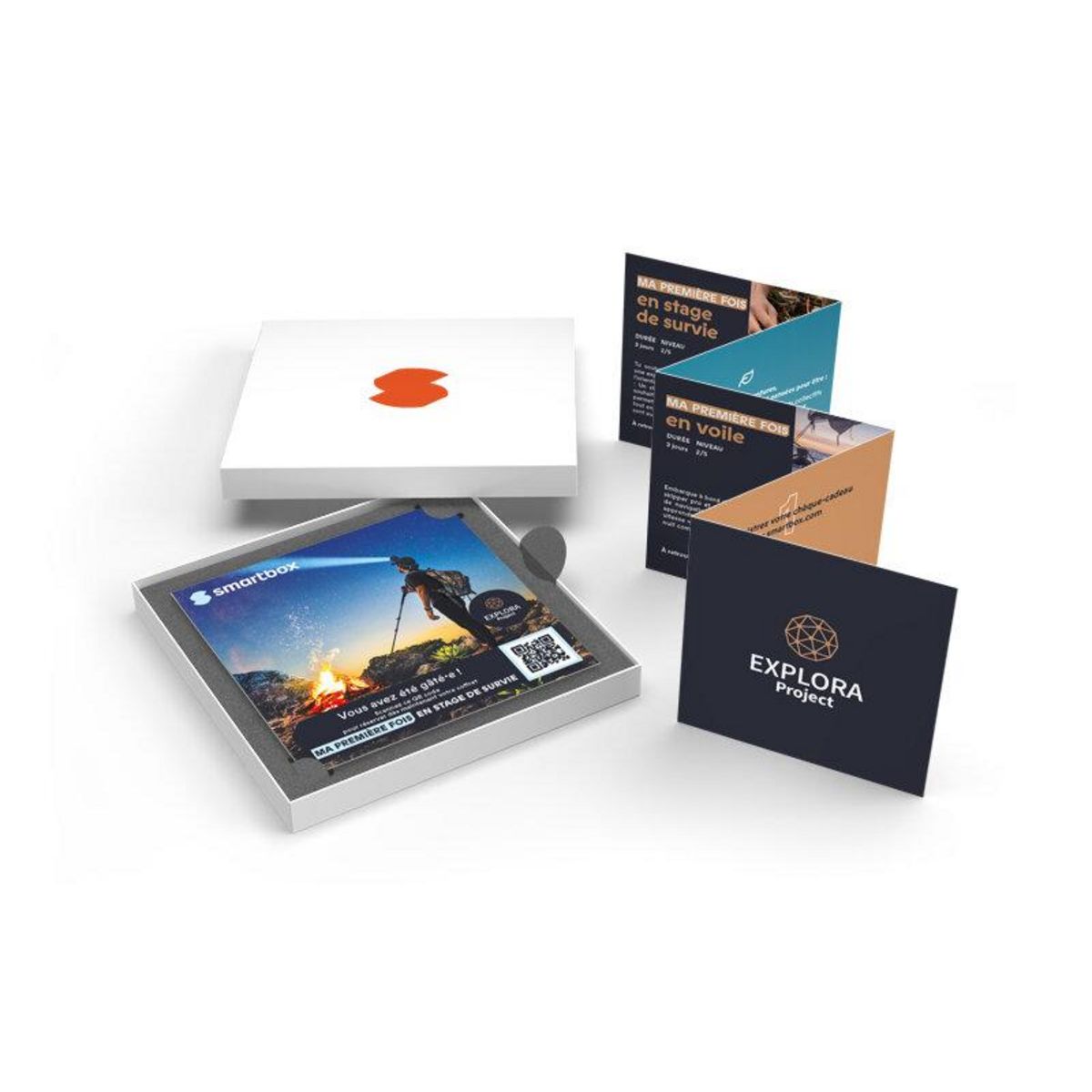 Smartbox Explora Project - Ma première fois en stage de survie - Coffret Cadeau Séjour