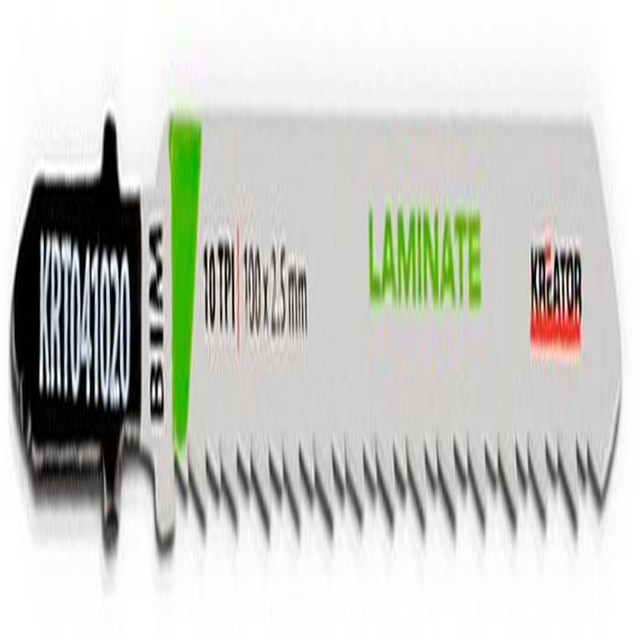 KREATOR Lame de scie sauteuse en T pour laminé et stratifié - 2 pièces