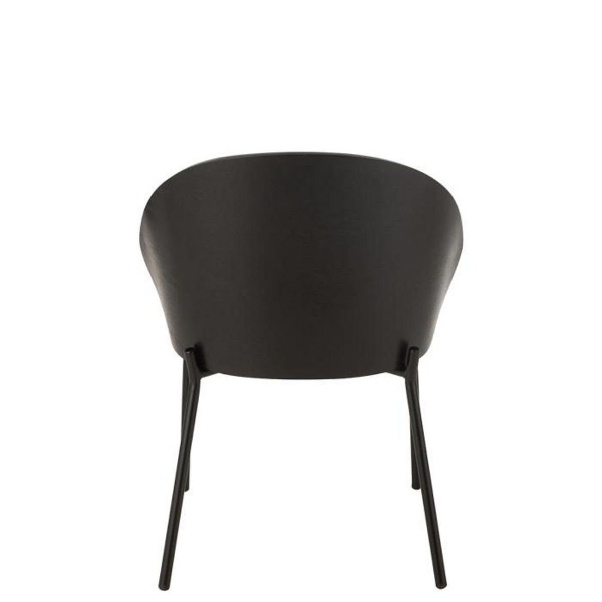 Paris Prix Chaise Design  Lone  74cm Noir & Gris