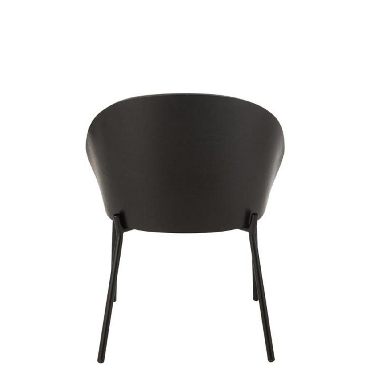 Paris Prix Chaise Design  Lone  74cm Noir & Gris