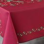 Voir la diapositive 2 : Paris Prix Nappe Imprimée  Isadora  150x240cm Rouge