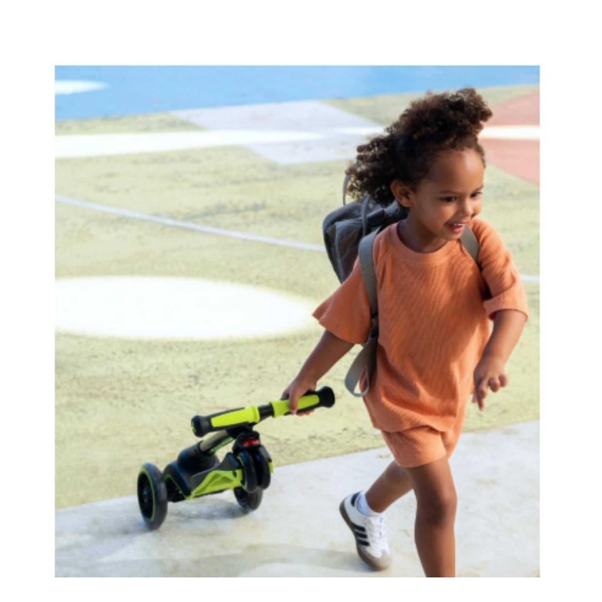 Voir la diapositive 2 : SMARTRIKE Trottinette Évolutive Xtend - Vert Citron