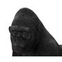 Voir la diapositive 5 : Paris Prix Statuette Déco en Résine  Gorille Debout  37cm Noir