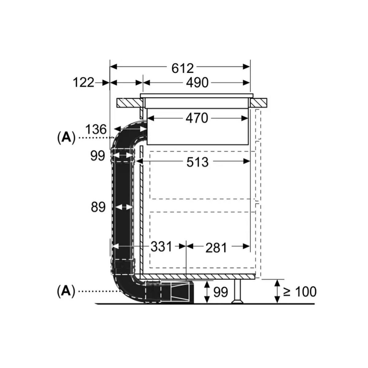 BOSCH Kit de recyclage pour plaque aspirante - HEZ9VDKR0