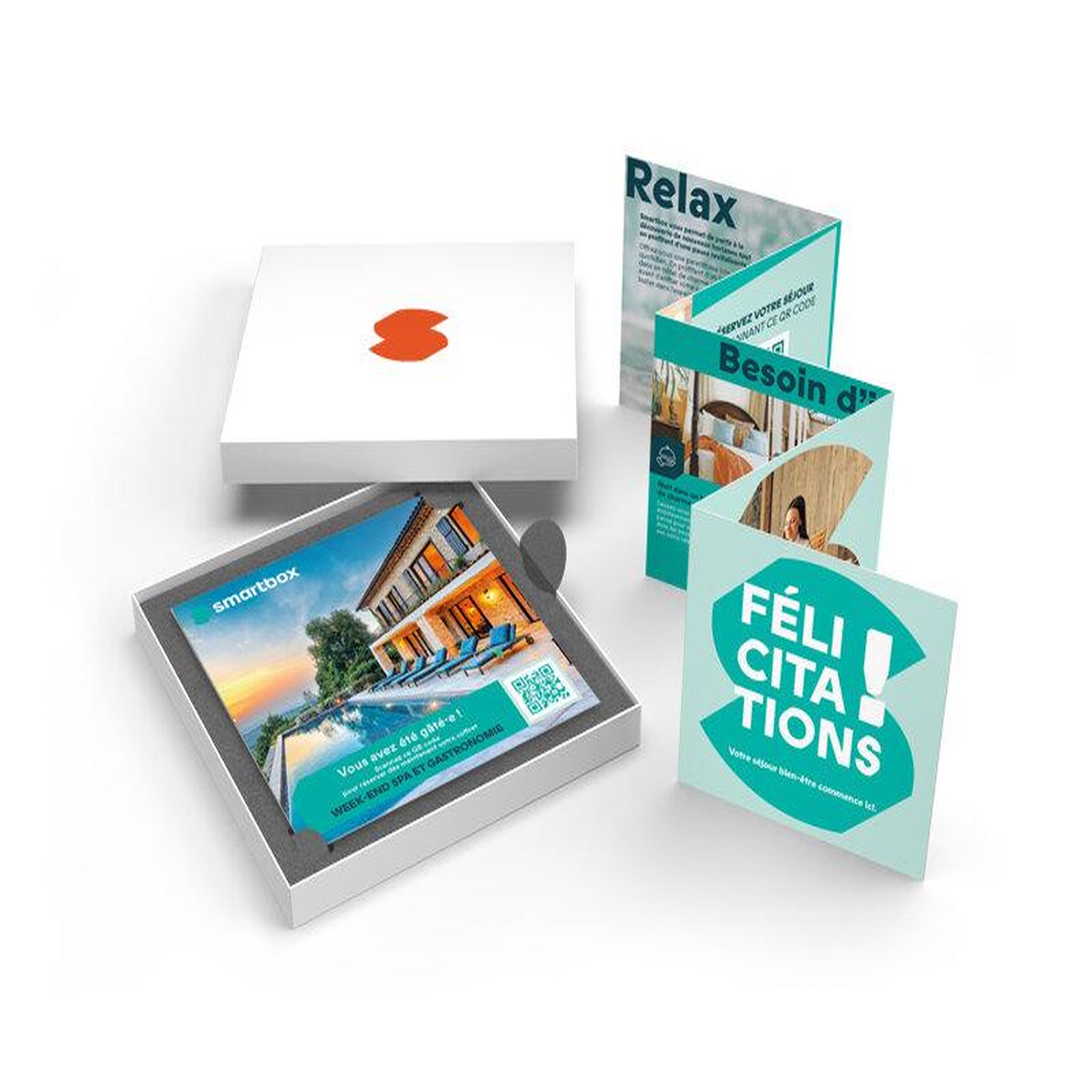 Voir la diapositive 2 : Smartbox Week-end spa et gastronomie - coffret cadeau séjour
