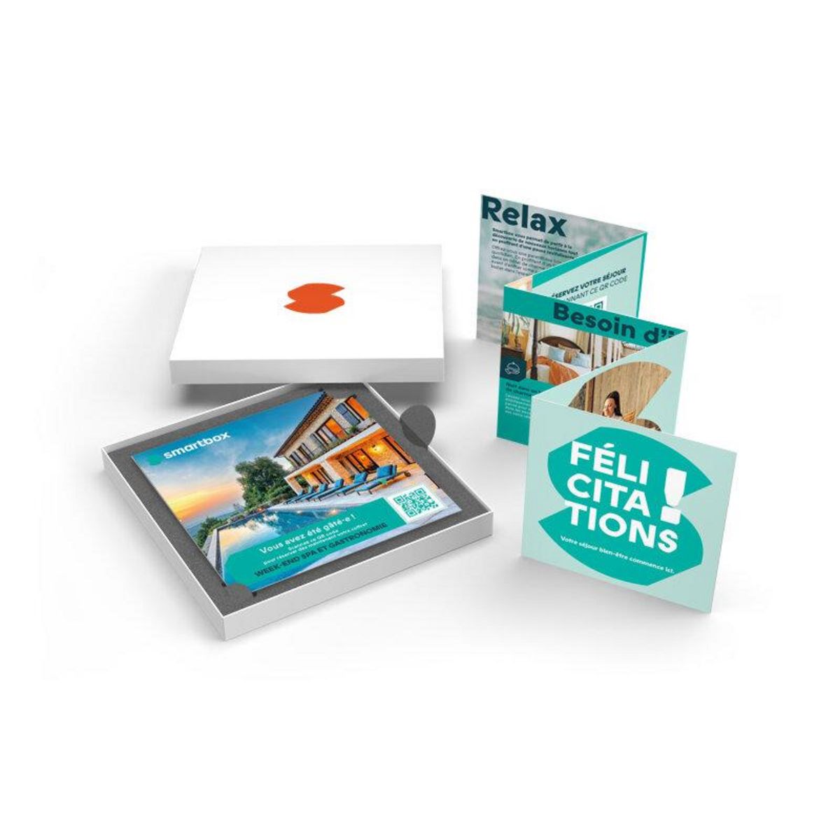 Smartbox Week-end spa et gastronomie - Coffret Cadeau Séjour