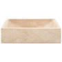 Voir la diapositive 3 : VIDAXL Lavabo 45x30x12 cm marbre creme brillant