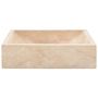 Voir la diapositive 3 : VIDAXL Lavabo 45x30x12 cm marbre creme brillant